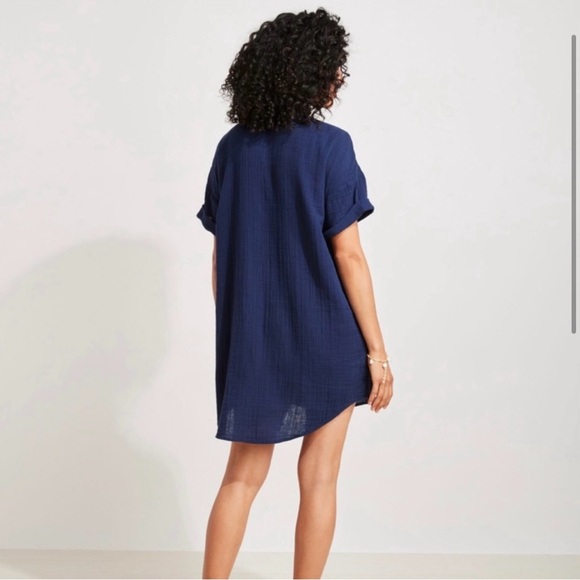 Vineyard Vines Cotton Gauzy Dress Coverup Womens XL - Picture 2 of 5